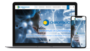 Chirofisiogen Center responsive website